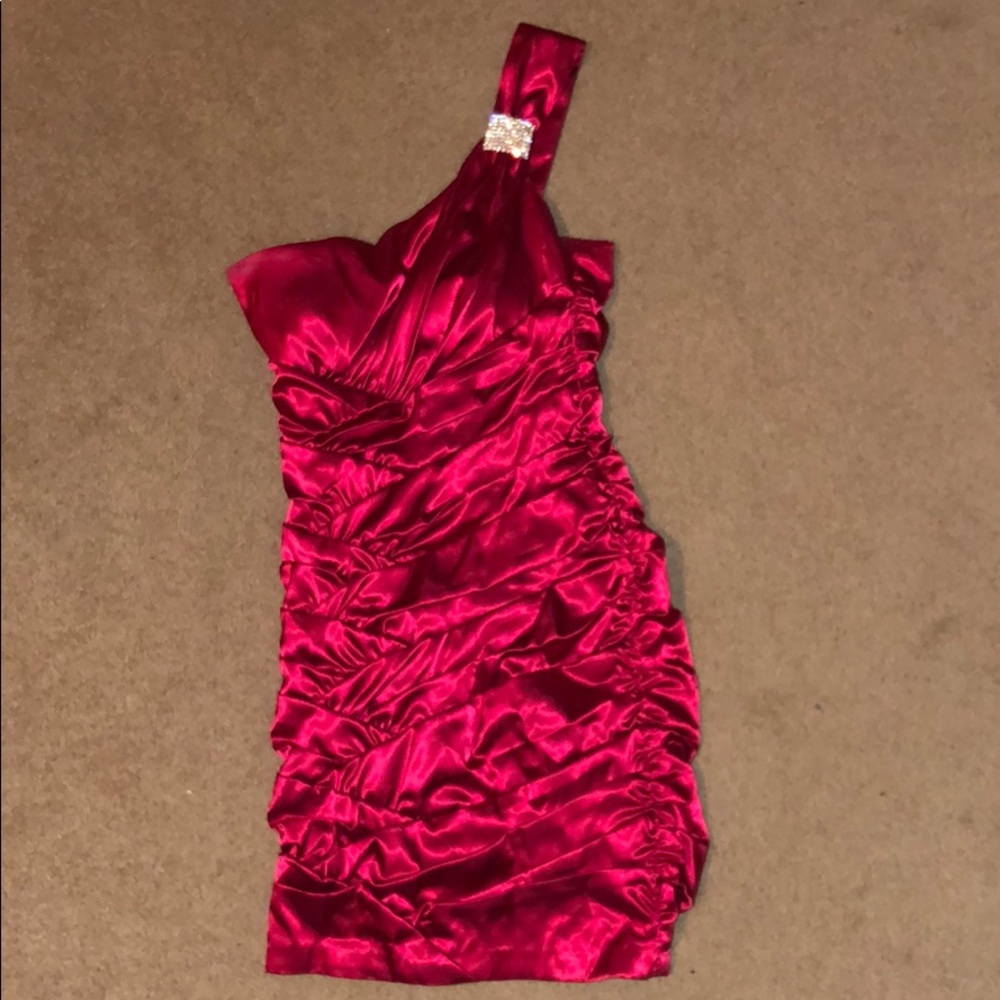 Red dress